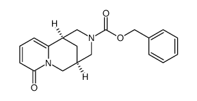 (6R,7R,9R)-(-)-N-benzyloxycarbonyl-cytisine structure