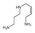 N-(3-aminopropyl)-2-butene-1,4-diamine structure