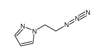 1-(2-azidoethyl)-1H-pyrazole结构式