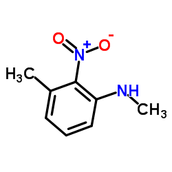 N,3-Dimethyl-2-nitroaniline结构式