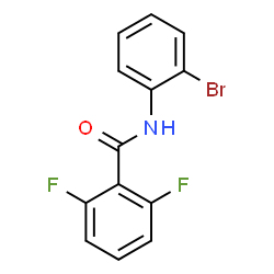 N-(2-Bromophenyl)-2,6-difluorobenzamide Structure