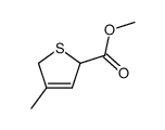 4-methyl-2,5-dihydro-thiophene-2-carboxylic acid methyl ester Structure