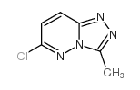 6-CHLORO-3-METHYL[1,2,4]TRIAZOLO[4,3-B]PYRIDAZINE Structure