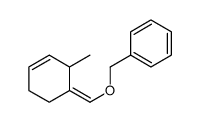 (2-methylcyclohex-3-en-1-ylidene)methoxymethylbenzene Structure