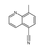 8-methylquinoline-5-carbonitrile Structure