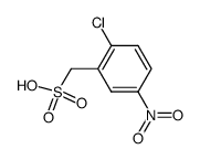 (2-chloro-5-nitro-phenyl)-methanesulfonic acid结构式