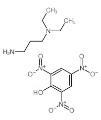N,N-diethylpropane-1,3-diamine; 2,4,6-trinitrophenol结构式