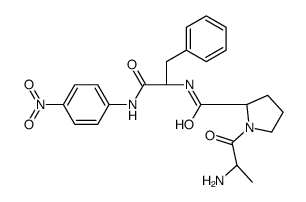 (2S)-1-[(2S)-2-aminopropanoyl]-N-[(2S)-1-(4-nitroanilino)-1-oxo-3-phenylpropan-2-yl]pyrrolidine-2-carboxamide结构式