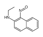 N-ethyl-1-nitrosonaphthalen-2-amine Structure