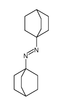 trans-N,N'-bis(bicyclo<2.2.2>oct-1-yl)diazene结构式