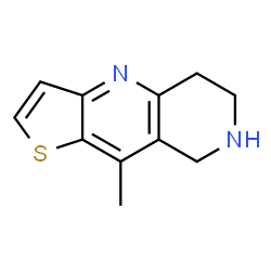 Thieno[3,2-b][1,6]naphthyridine, 5,6,7,8-tetrahydro-9-methyl- (9CI)结构式