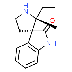 Spiro[3H-indole-3,3-pyrrolidin]-2(1H)-one, 2-ethyl-2-methyl-, (2R,3S)-rel- (9CI) Structure