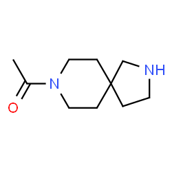 2,8-Diazaspiro[4.5]decane,8-acetyl- (9CI)结构式