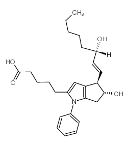 Piriprost structure