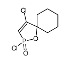 2,4-dichloro-1-oxa-2λ5-phosphaspiro[4.5]dec-3-ene 2-oxide结构式