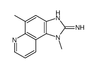 1,5-dimethylimidazo[4,5-f]quinolin-2-amine结构式