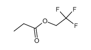 Propansaeure-(2,2,2-trifluorethyl)ester结构式