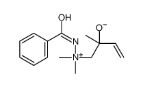 1-[benzamido(dimethyl)azaniumyl]-2-methylbut-3-en-2-olate结构式