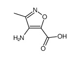4-amino-3-methylisoxazole-5-carboxylic acid结构式