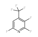 2,3,6-Trifluoro-4-(trifluoromethyl)pyridine Structure