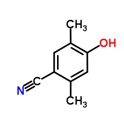 4-Hydroxy-2,5-dimethylbenzonitrile Structure