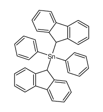 di-fluoren-9-yl-diphenyl stannane Structure