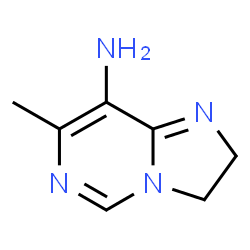 Imidazo[1,2-c]pyrimidine,8-amino-2,3-dihydro-7-methyl- (5CI) structure