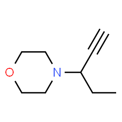 Morpholine,4-(1-ethyl-2-propynyl)- (9CI)结构式