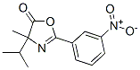 5(4H)-Oxazolone,4-methyl-4-(1-methylethyl)-2-(3-nitrophenyl)-结构式