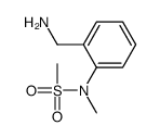 N-[2-(aminomethyl)phenyl]-N-methylmethanesulfonamide Structure