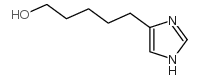 5-(1H-IMIDAZOL-4-YL)-PENTAN-1-OL结构式