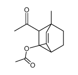 (5-acetyl-4-methyl-2-bicyclo[2.2.2]oct-2-enyl) acetate Structure
