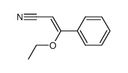 β-ethoxy-cinnamonitrile Structure
