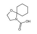 1-oxa-4-azaspiro[4.5]decane-4-carboxylic acid Structure