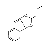 2-propyl-8bH-indeno[1,2-d][1,3]dioxole Structure