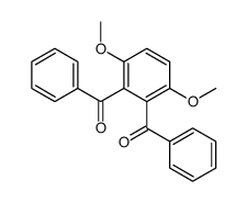 (2-benzoyl-3,6-dimethoxyphenyl)-phenylmethanone结构式