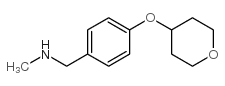N-METHYL-4-(TETRAHYDROPYRAN-4-YLOXY)BENZYLAMINE picture