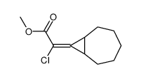 methyl 2-(8-bicyclo[5.1.0]octanylidene)-2-chloroacetate Structure