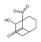 4-hydroxy-5-nitrobicyclo[3.3.1]nonan-9-one结构式
