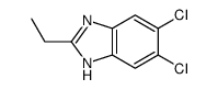 5,6-Dichloro-2-ethyl-1H-benzo[d]imidazole picture