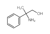 Benzeneethanol, b-amino-b-methyl- structure