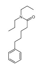 5-phenyl-N,N-dipropylpentanamide结构式