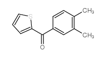 (3,4-dimethylphenyl)-thiophen-2-ylmethanone Structure