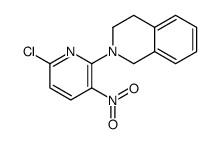 2-(6-chloro-3-nitropyridin-2-yl)-3,4-dihydro-1H-isoquinoline Structure