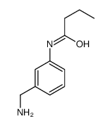 N-[3-(aminomethyl)phenyl]butanamide结构式