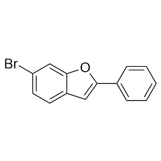 6-Bromo-2-phenylbenzofuran Structure