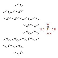 (11bR)-8,9,10,11,12,13,14,15-八氢-4-羟基-2,6-二-9-菲基-4-氧化物-二萘并[2,1-d：1' ',2''-f] [1,3,2] 二氧磷杂七环图片