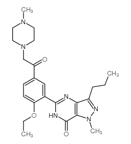 Nor-Acetildenafil structure