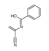 N-(1-cyanoethenyl)benzamide结构式