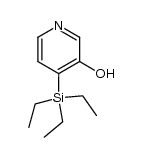 4-(triethylsilyl)pyridin-3-ol结构式